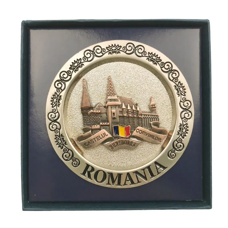 Castelul corvinilor, ornament metalic cu suport, model 1010h